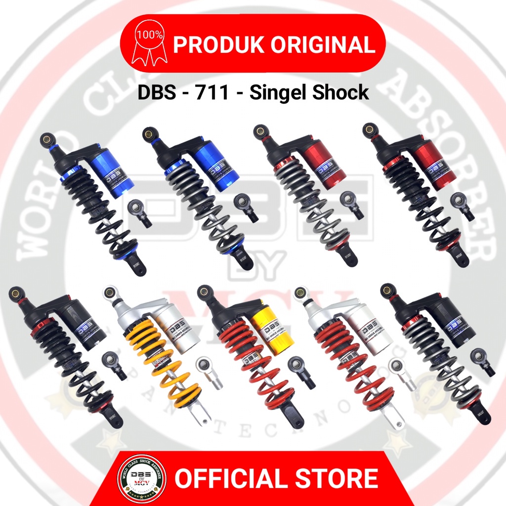 [ BISA COD ] Shock Tabung DBS 711 G SPORT GENIO BEAT VARIO SCOOPY MIO J GT M3 FINO XEON SOUL GT125 FAZZIO