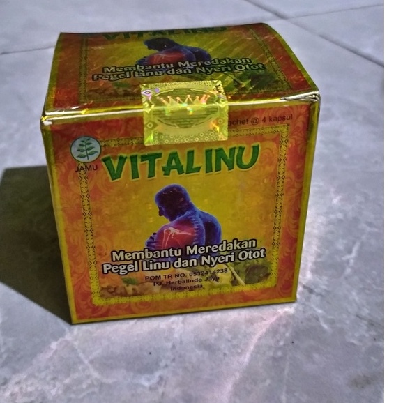 

Jamu Herbal pegal linu VITALINU ASLI