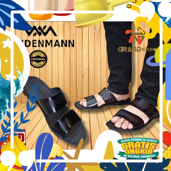 Weidenmann RB 02 Original sandal sendal kulit kuat nyaman kasual casual slip slop selop slide flat p