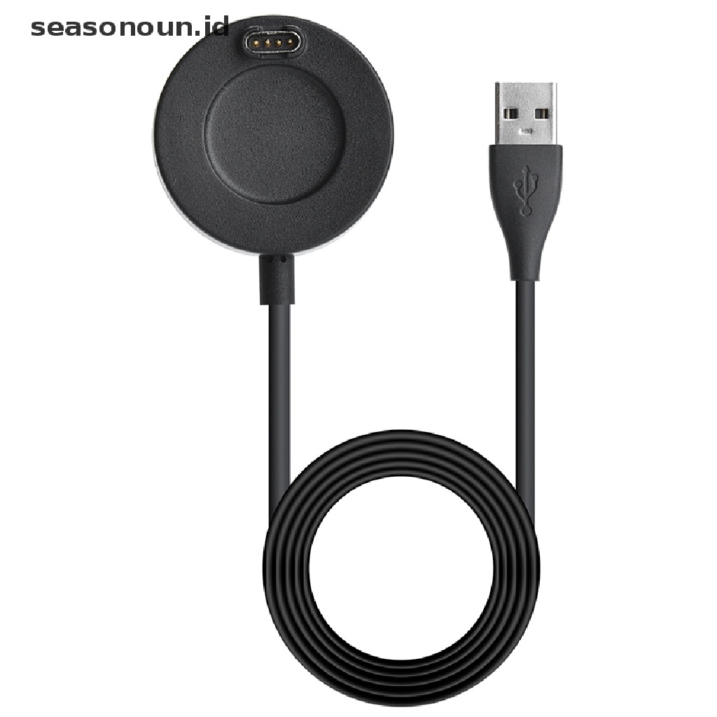Seasonoun Smart Charger Fast Charging Dock Station Kabel Untuk Fenix 5s 5x6 Forerunner 935alas Pengisian Daya Vivoaktif3Aksesoris Jam Tangan Pintar.
