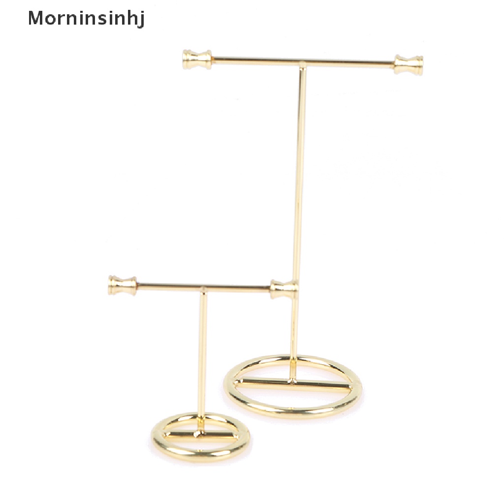 Mornin Earrings Display Stand Rak Pajangan Anting Emas Bentuk T Earrings Showcase id