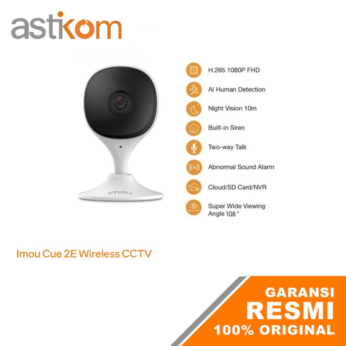 Smart CCTV Imou Cue 2E Smart IP Camera 1080P Full HD H.265 2.8mm
