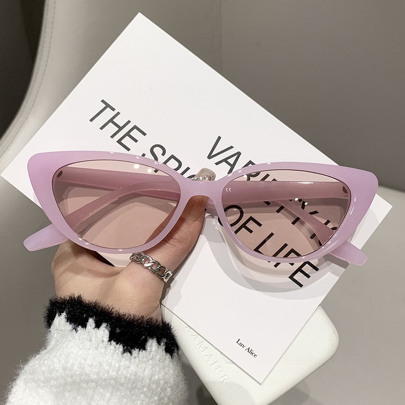 Aesthetic Shades Sunglasses UV400 Untuk Wanita/Pria Eyeglasses Colour