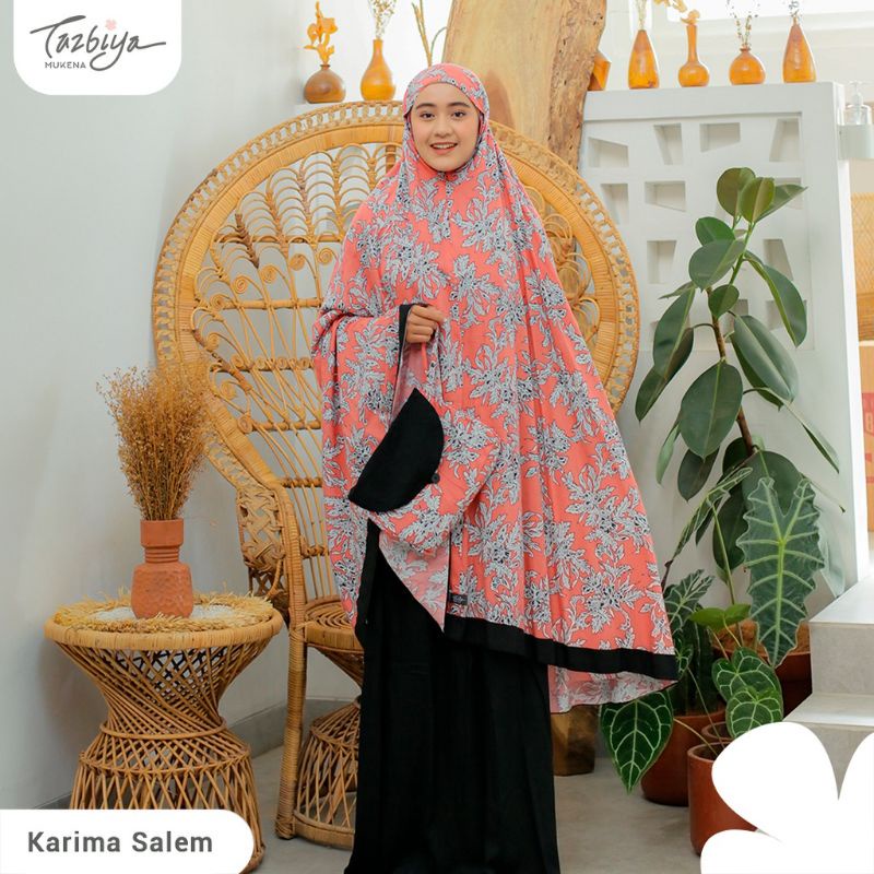 MUKENA TAZBIYA LIST BASIC 2IN1 KARIMA SERIES ALLSIZE