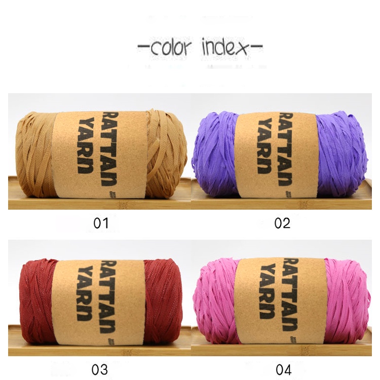 Benang Rajut Rattan Yarn / Paper Yarn