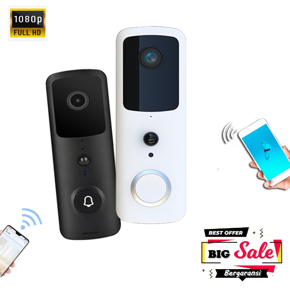 Bell kamera Murah / Bell Kamera / Bell rumah / Bell wireless / Bel rumah wireless / Bel rumah / Bell