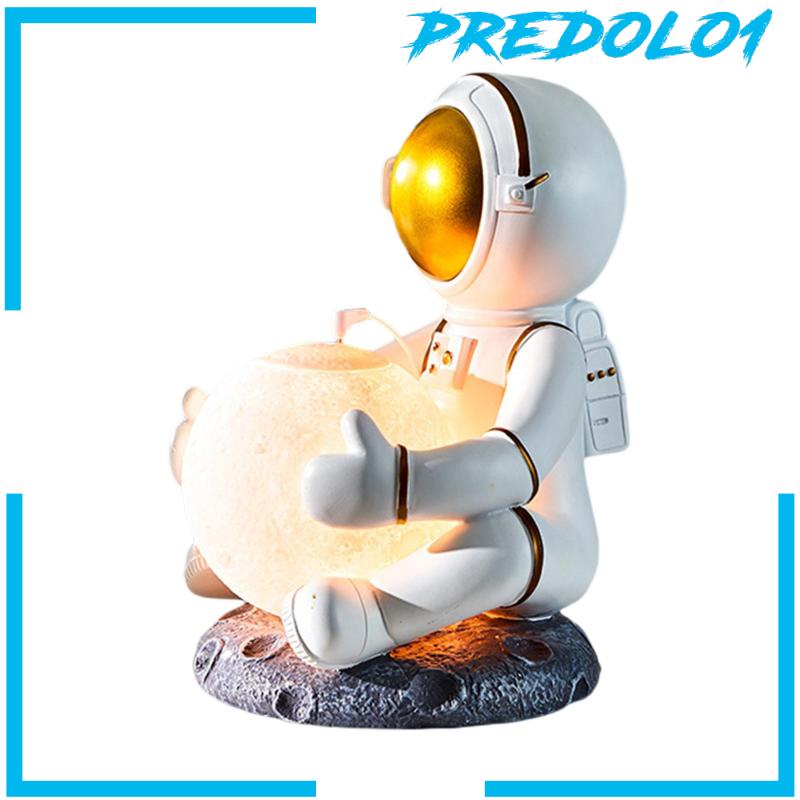 [Predolo1] Portable Humidifiers for Bedroom Astronaut Figurine with LED Light