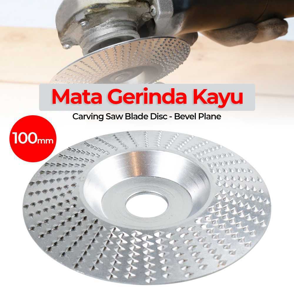 (BISA COD) FTIHSHP LOU Mata Gerinda Kayu Carving Saw Blade Disc 100mm - L47365