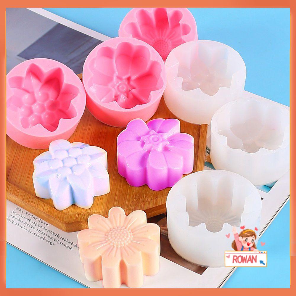 R-FLOWER Candle Mold Creative Handicrafts Casting Tool Cake Molds