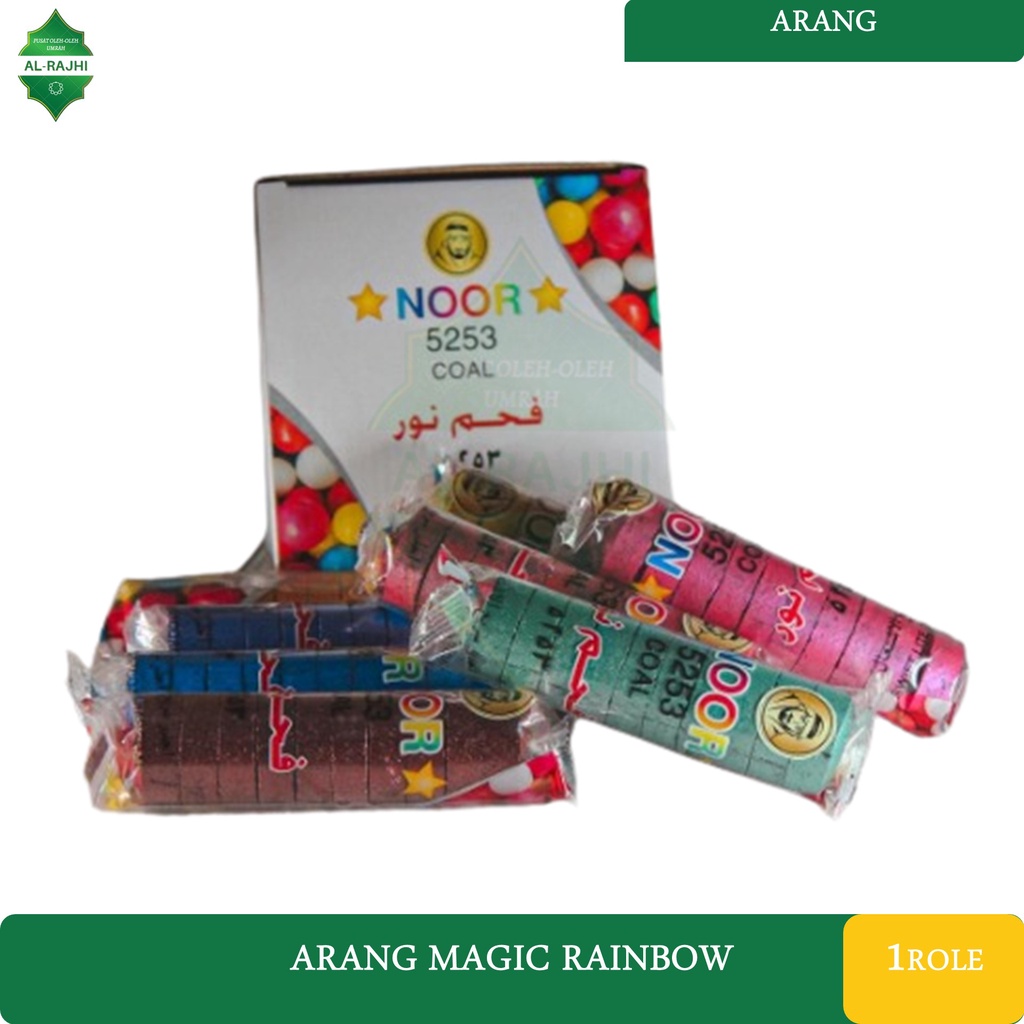 Arang Magic Rainbow Areng Warna Warni Arang Warna Lucu