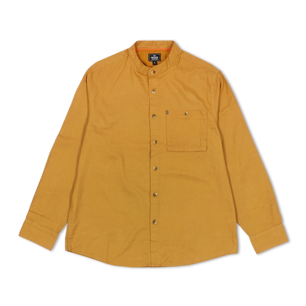 M.Gee Kemeja Koko Mgee Baju koko Terbaru Arkan C007 Yellow
