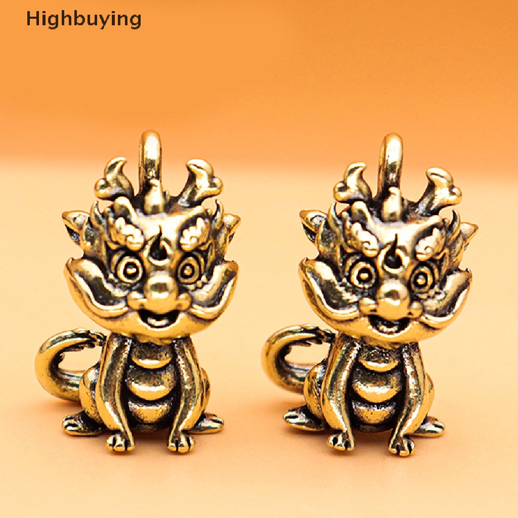 Hbid Antique Bronze Chinese Beast Pixiu Sculpture Desk Miniatures Figurines Ornaments Pendant Decorations Accessories Glory