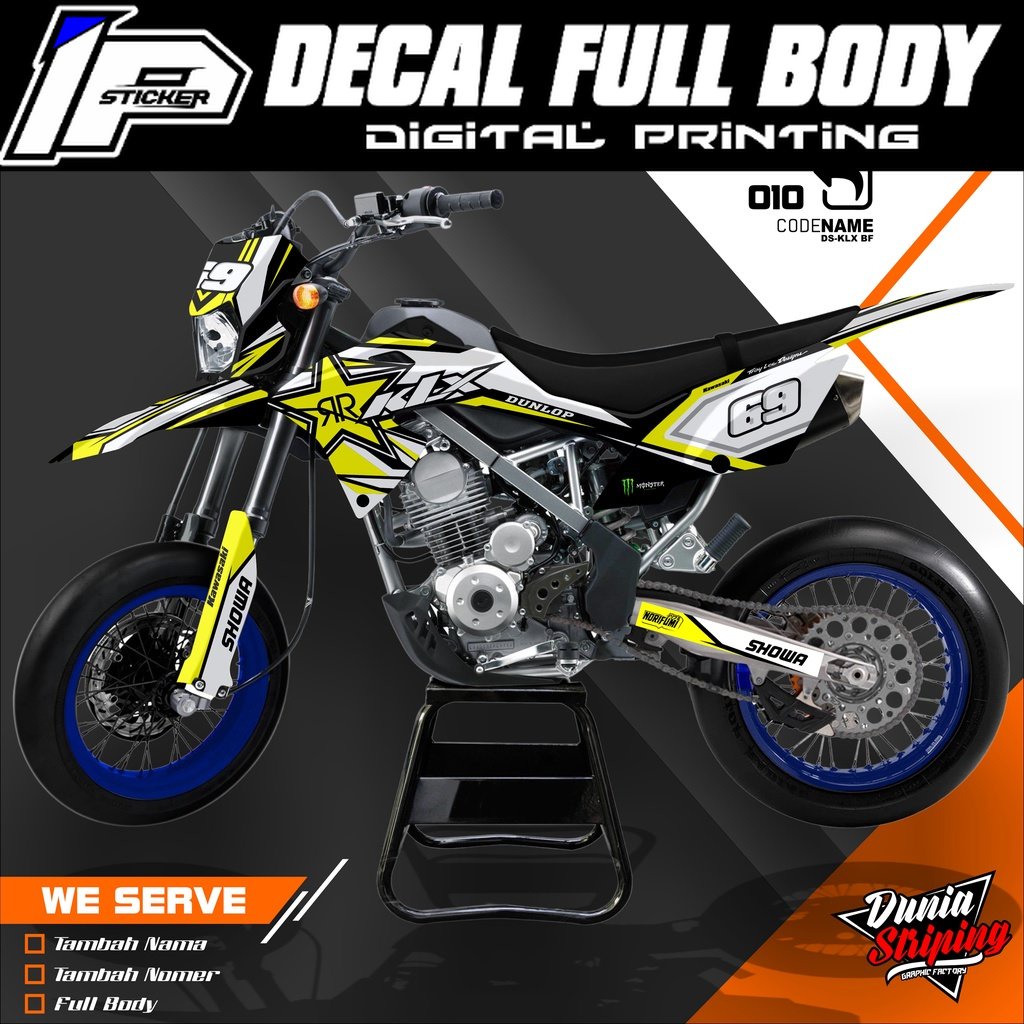 DECAL STIKER KLX 150 BF/G/SE FULL BODY