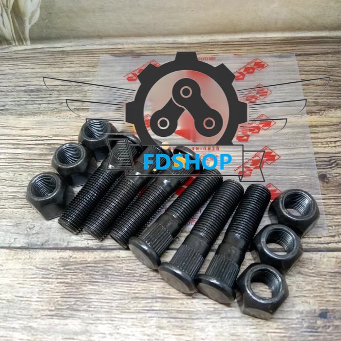 Baut Roda Panjang Hub Bolt Long Carry ST100 Extra Futura APV