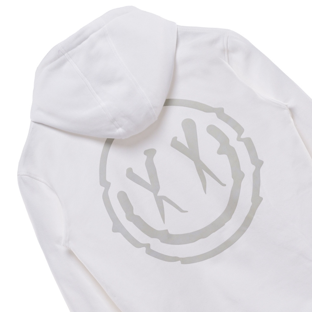 JACKET HOODIE FRIDAY KILLER | DIPPY ALL WHITE HOODIE