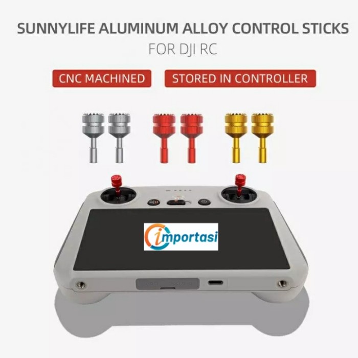 SUNNYLIFE Alumunium Joystick Thumb Stick DJI RC Remote DJI Mini 3 Pro