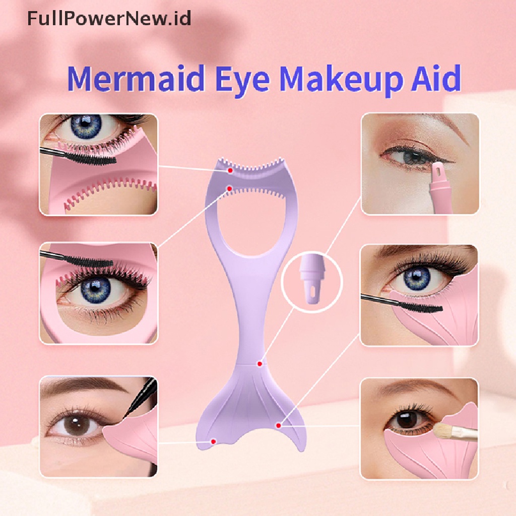 Power 1PC Alat Makeup Mata Eyeliner Alat Bantu Artefak Bulu Mata Alat Menggambar ID