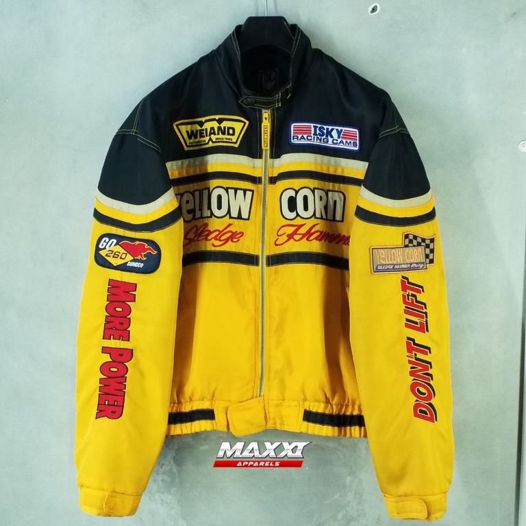 Jaket motor yellow corn - Second Place Suck BB (90kg - 110kg)