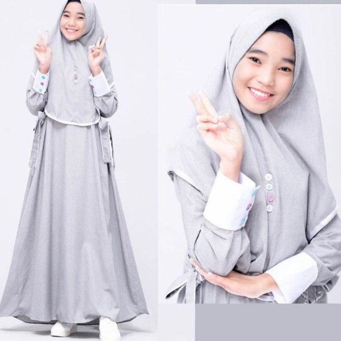 GAMIS ANAK TANGGUNG UMUR 12-14 TAHUN MAYA SYAR'I/GAMIS ANAK PEREMPUAN