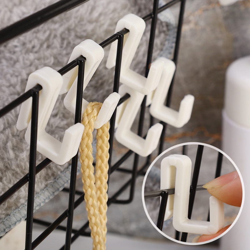 Multifungsi Hemat Tempat Tipe Snap Plastik Bentuk S Hook Organizer Serba Serbi Gantungan Kunci Gantungan Baju Ampuh Aksesoris Dapur Kamar Mandi