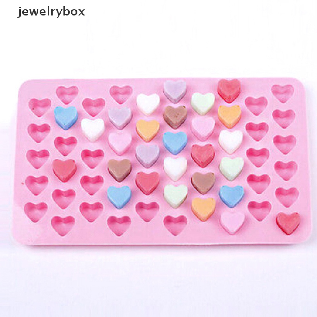 [jewelrybox] Cetakan Silikon Love Hati Coklat Cookies Cetakan Kue Es Batu Cake Tray AE21 Boutique