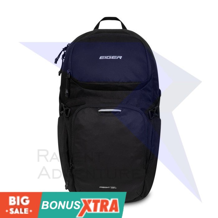 Tas EIGER1989 X-FREIGHT HYDROPACK 16L BACKPACK Bag Black Hitam 91000 4958 Original AWET MURAH KECE