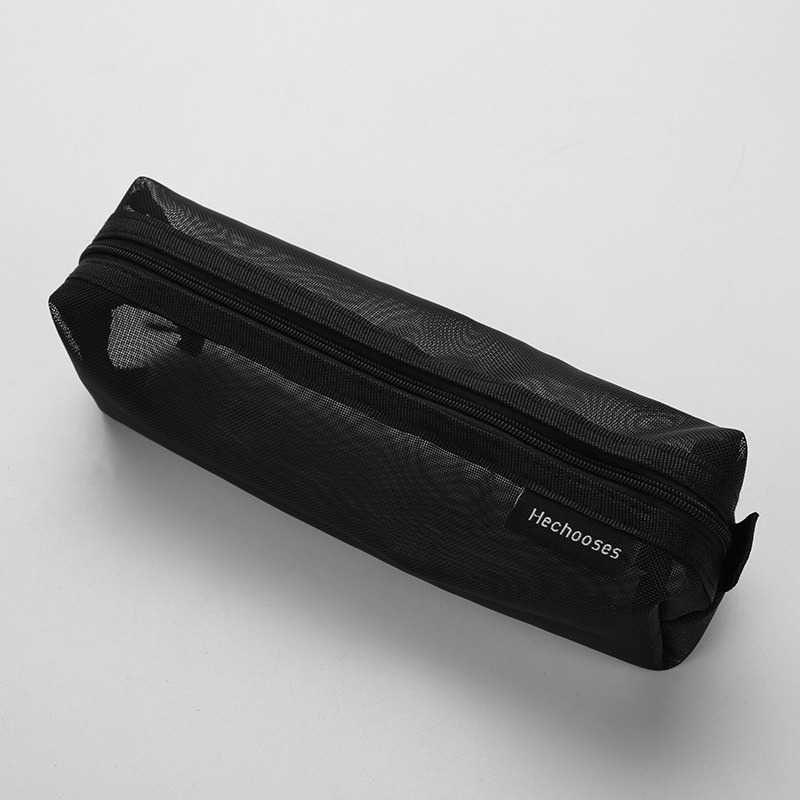 

GRSO Tempat Pensil Jaring Simple Stationery Mesh Zipper Bag BSS9AY