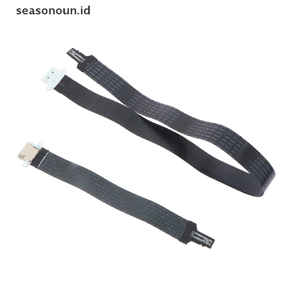 Seasonoun Kabel Extender Fleksibel Memory Card TF Ke TF Dengan Lubang Sekrup Kabel Adapter GPS Navigator Extension.