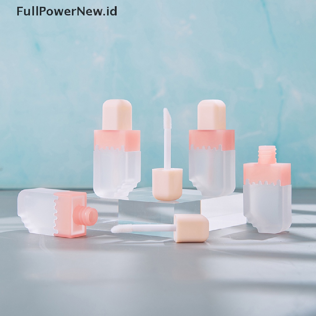 POWER 5ml Empty Lip Gloss Tube Ice Cream Refillable Lip Balm Bottle DIY Container ID