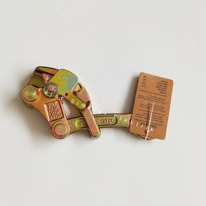 Wire Cable Grip 2 Ton