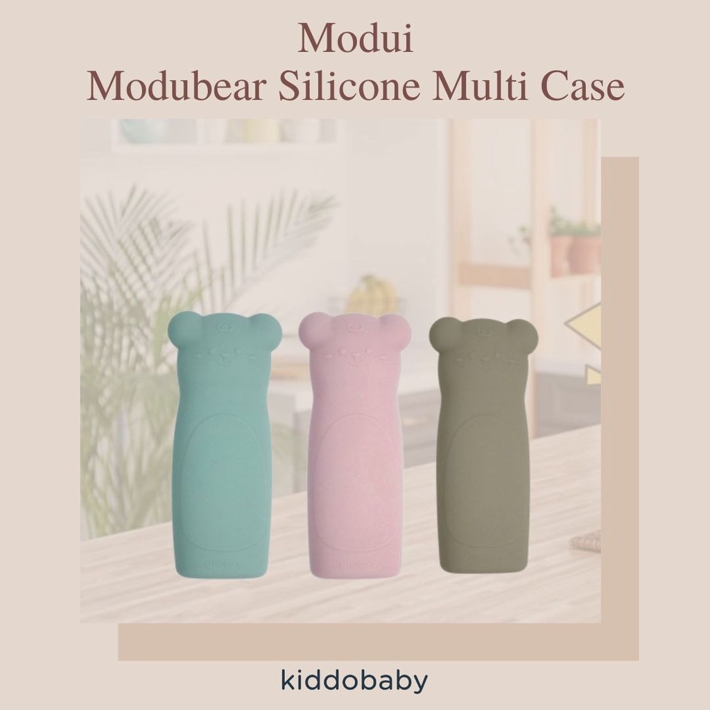 Modui Modubear Silicone Multi Case | Tempat Sendok