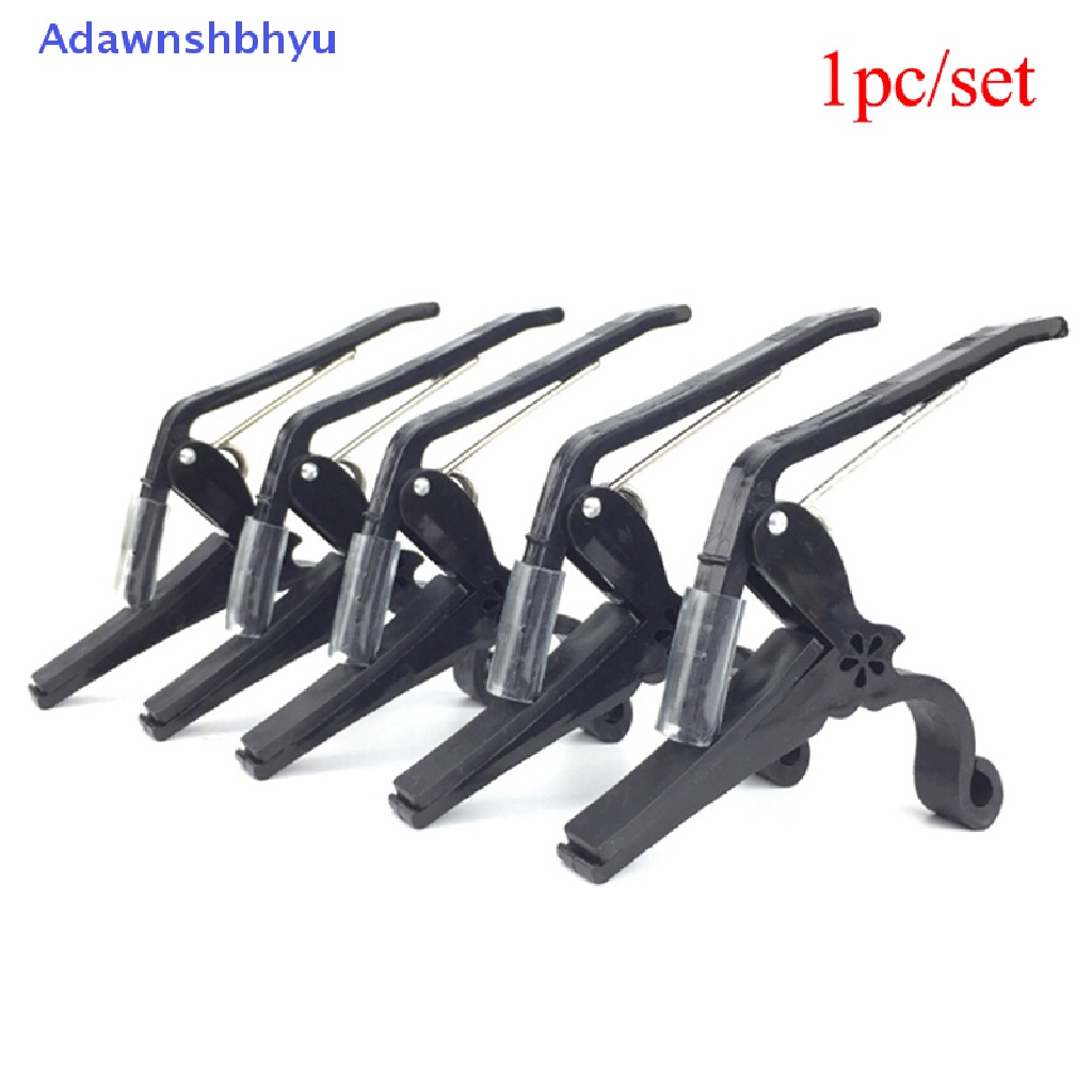 Adhyu 1Pc Quick Change Tune Clamp Key Trigger Capo Untuk Aula Gitar Listrik Akustik ID