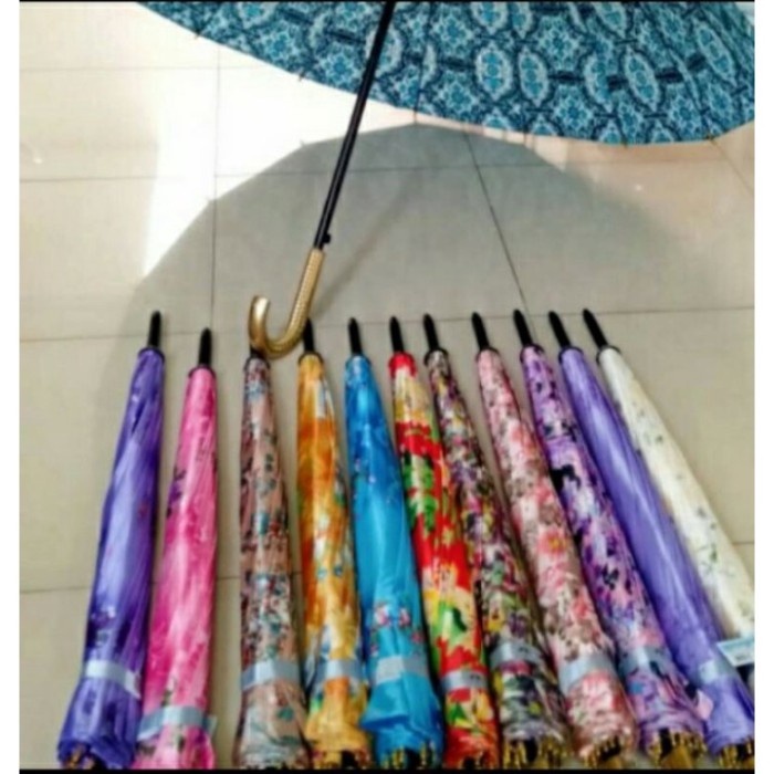 [PROMO] Payung Murah 16Jari / Nagoya Rangka Saten Motif Random