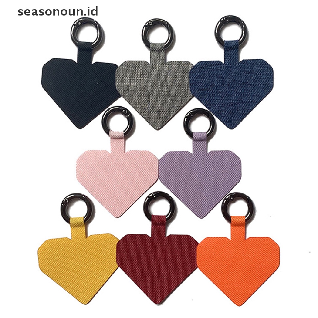 Seasonoun Universal Handphone Lanyard Card Gasket Pengganti Dilepas Dapat Disesuaikan.