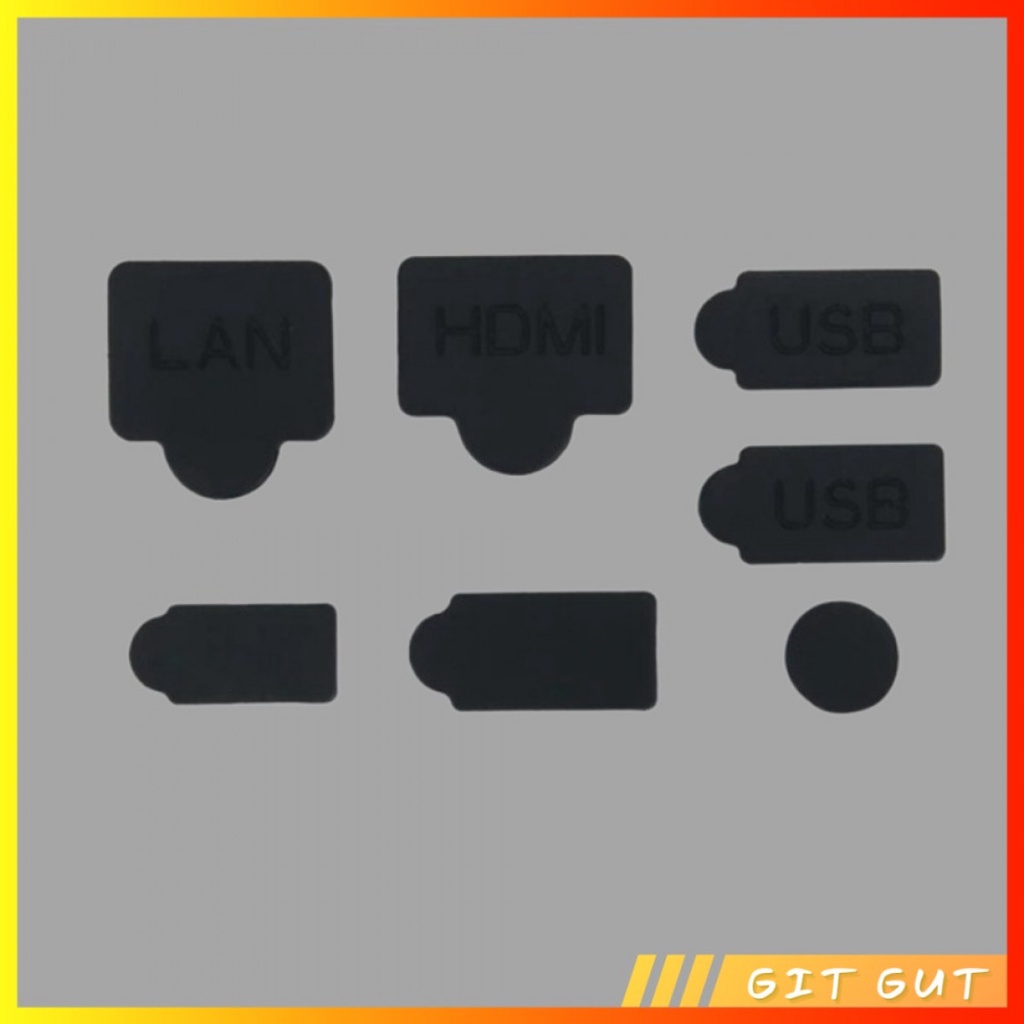 Dust cover Plug 1 Set Penutup Lubang Pelindung Port PS5 Anti Debu