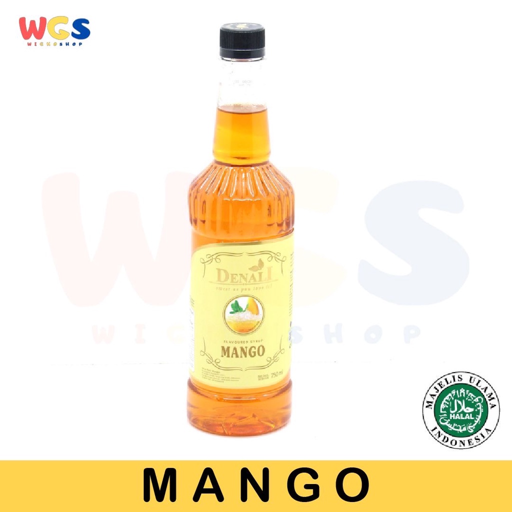 Syrup Denali Mango Premium Quality Flavoured For Beverages 750ml