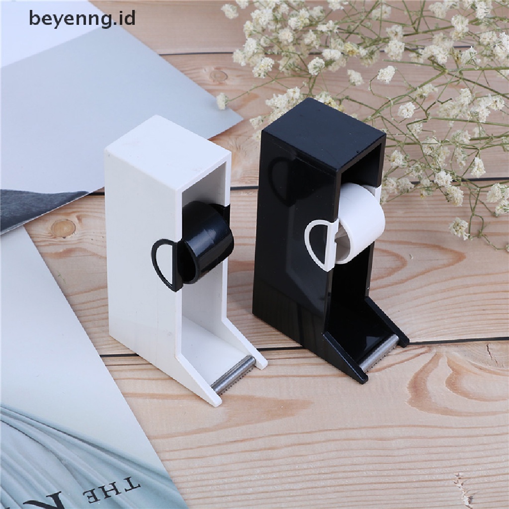 Beyen 1Pc Tempat Lakban Dengan Tape Cutter Perekat Tape Dispenser Organizer Kantor ID