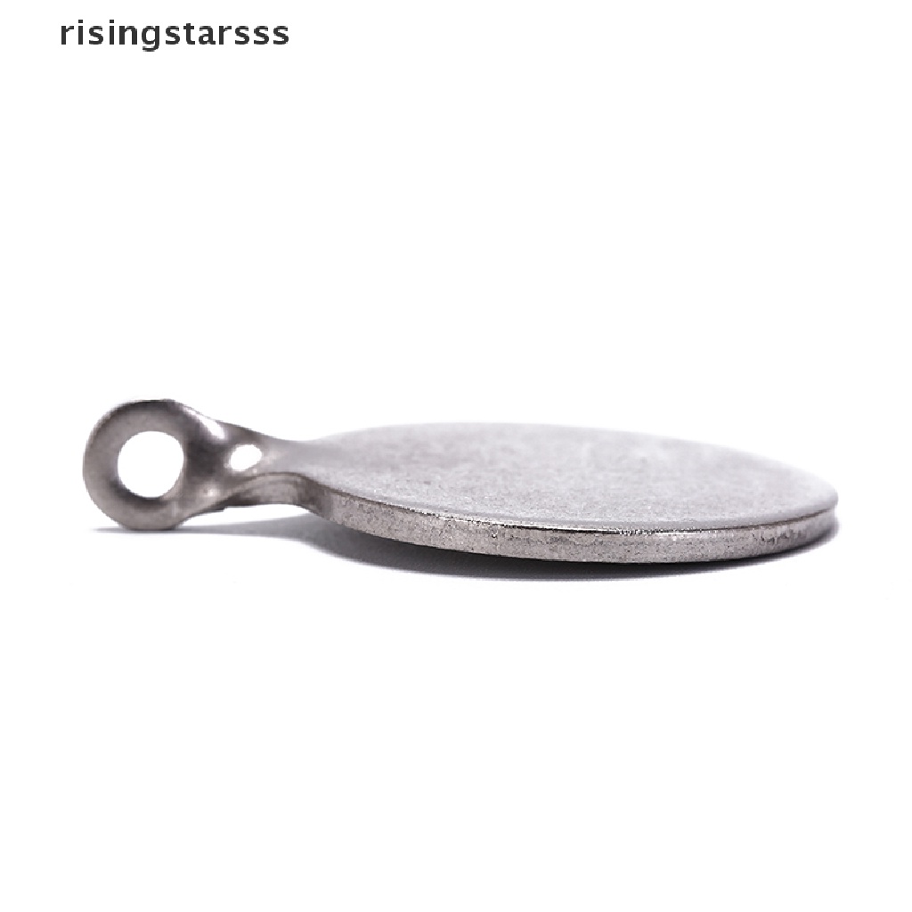 Rsid Span-new 6pcs hung stainless steel target bullseye shoog target Untuk Ketapel Jelly