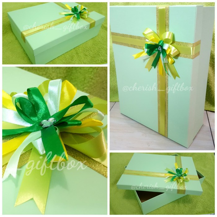 

⭐BISA COD⭐ box seserahan / box lamaran / box pita jumbo / hardbox 40x30x12,5 cm