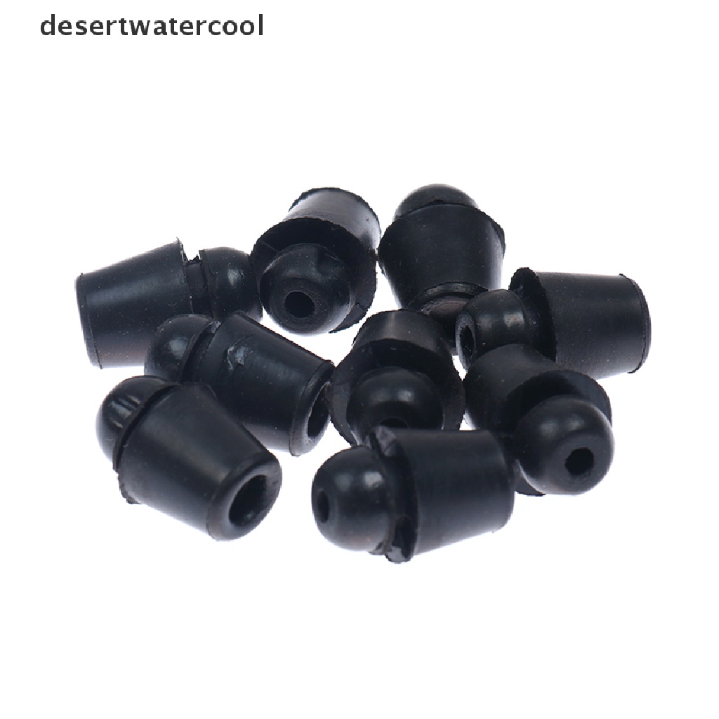 Deid 10Pcs Universal Peredam Pintu Mobil Buffer Rubber Pad Cover Karet Anti Shock Cap Martijn
