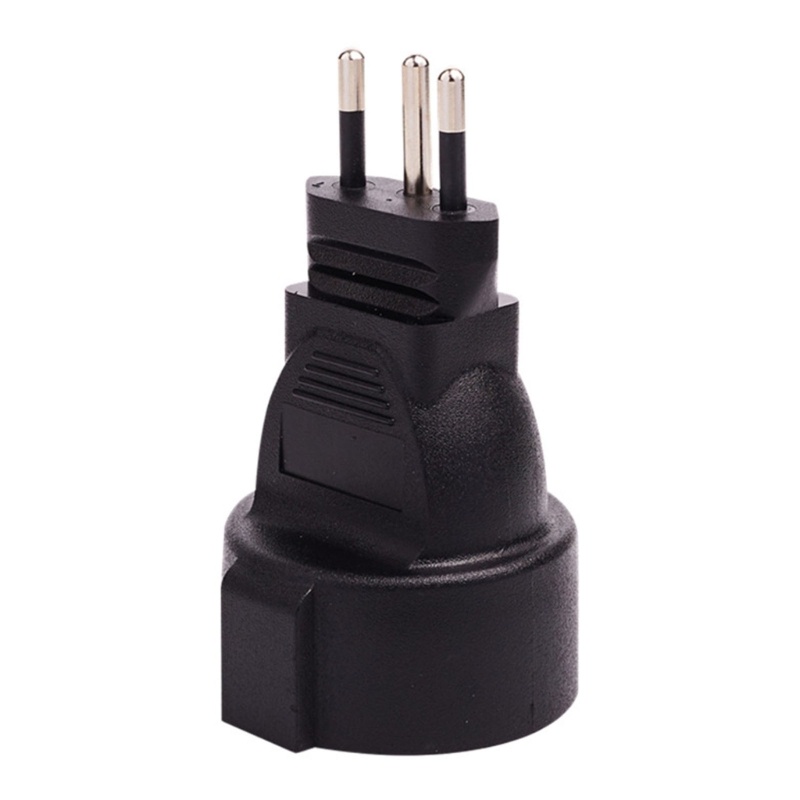 Zzz Male to Female Power Adapter16A 110-250V 3pin Steker Swiss Ke EU Soket Bulat 2pin