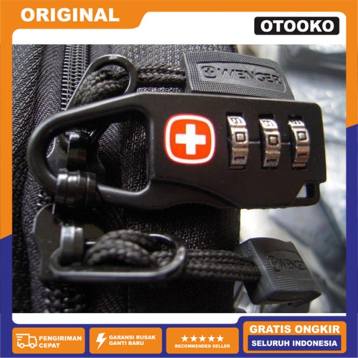 Gembok Kunci Koper padlock Travel Bag gear keychain Lock 02