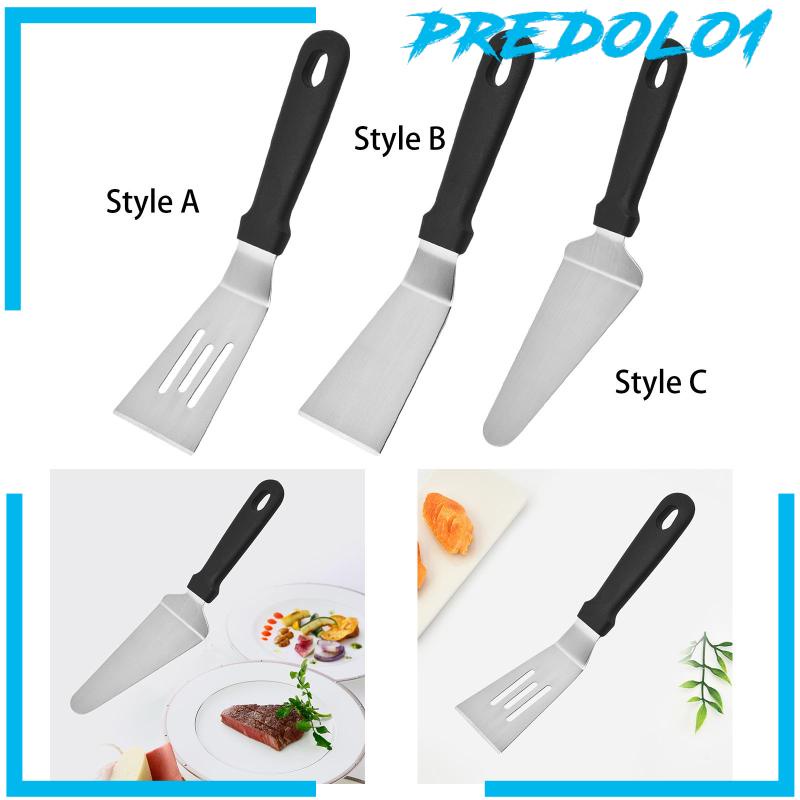 [Predolo1] Pie Server Spatula Sekop Pizza Gagang Non Slip Alat Baking Untuk Dessert