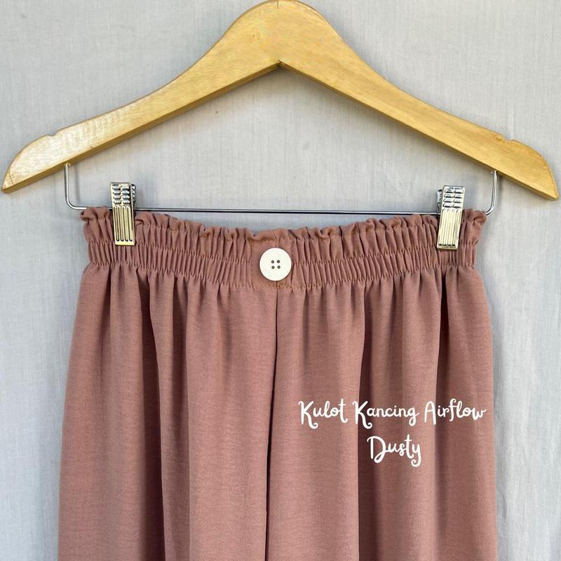 ilook | Celana Kulot Crincle Marline | Highwaist Kulot Kancing