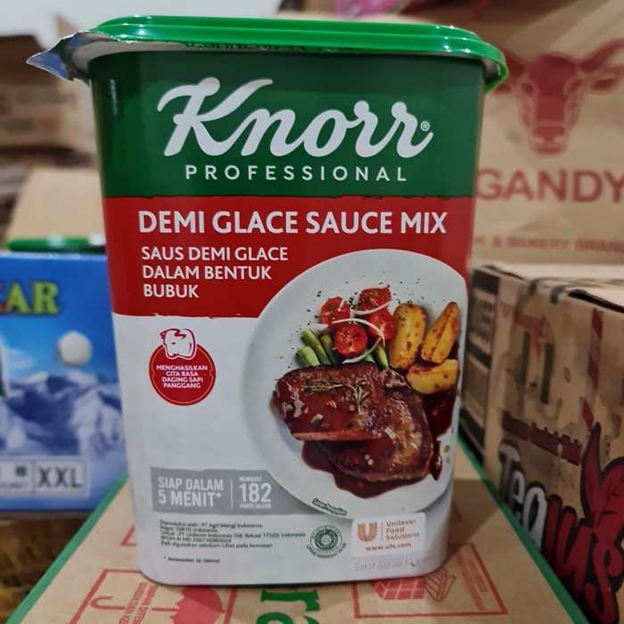 

(Satuan) Knorr Professional Saus Demi Glace Sauce Mix Demiglace 1 Kg