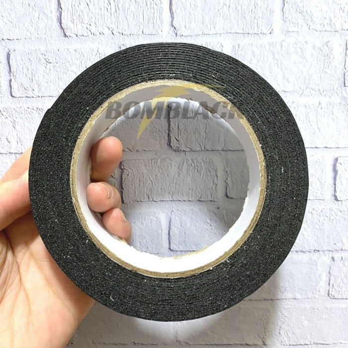 Double Tape Busa Foam Tape Tebal Selotip Isolasi Busa Hijau Sekelas 3M