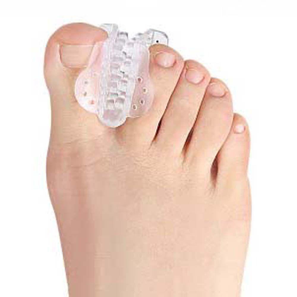 AUGUSTINA Agustinina Pemisah Jari Kaki Pedicure Profesional Alat Perawatan Kaki Kaki Tulang Thumb Adjuster Folded Toe Separators Corrector Thumb Jempol Valgus Adjuster