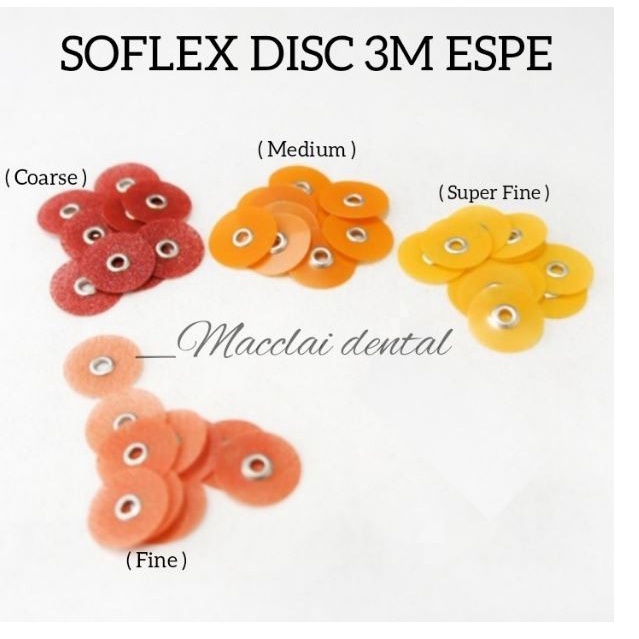 SOFLEX SOF-LEX POLISHING DISC 3M per piece / satuan