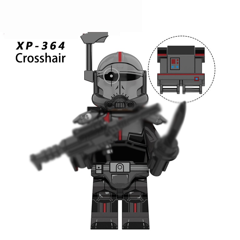 Star Wars Mini Figure Destroyer Front Sight Echo Hunter Teknisi Puzzle Rakitan Blok Bangunan Mainan