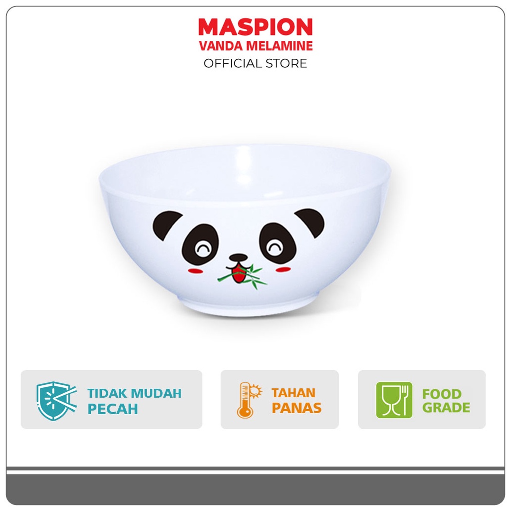 Maspion Vanda Melamin Mangkok Isit 6 Inch Hello Panda
